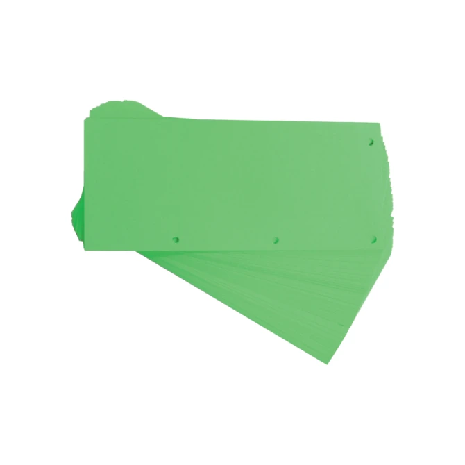 Scheidingsstrook Oxford Duo 240x105mm groen 60 stuks