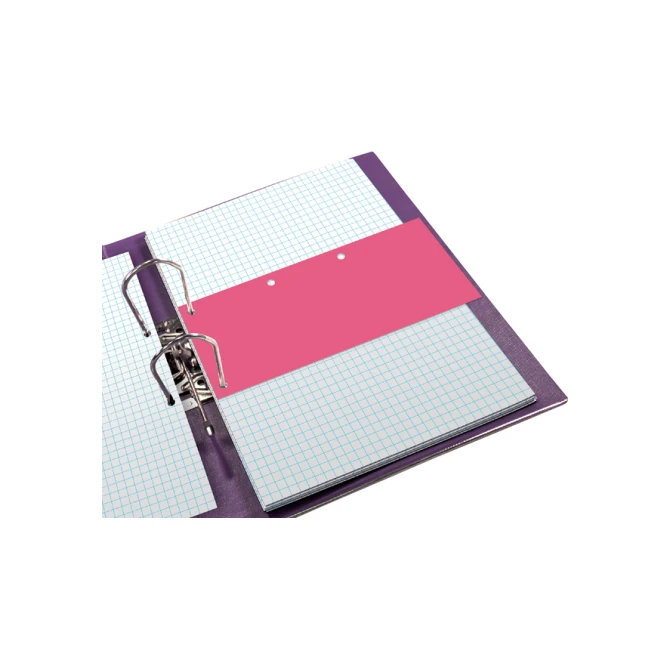 Scheidingsstrook Oxford duo 240x105mm roze 60 stuks