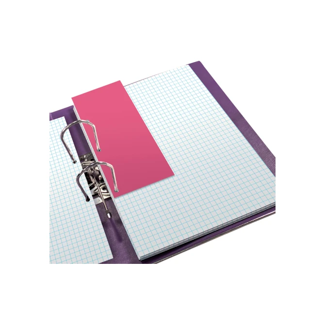 Scheidingsstrook Oxford duo 240x105mm roze 60 stuks