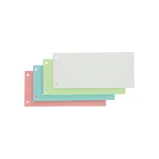 Scheidingsstrook Oxford smal 240x105mm 190gr assorti 100 stuks