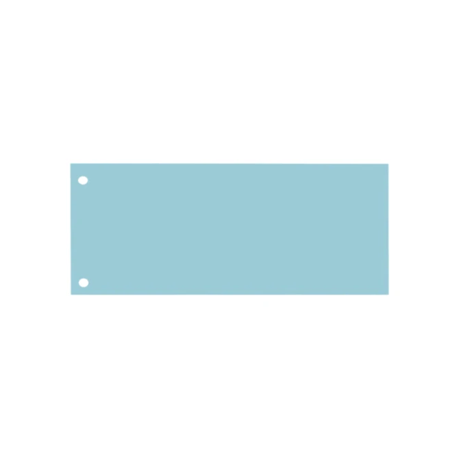Scheidingsstrook Oxford smal 240x105mm 190gr blauw 100 stuks