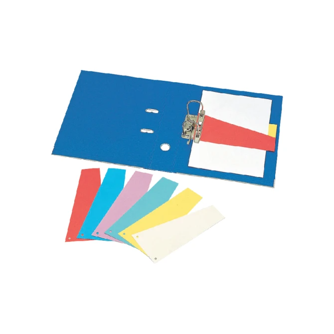 Scheidingsstrook Oxford trapezium 240x105/55mm 190gr blauw 100 stuks