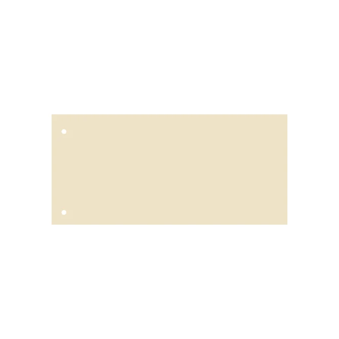 Scheidingsstrook Qbasic 225x120mm 50 stuks beige