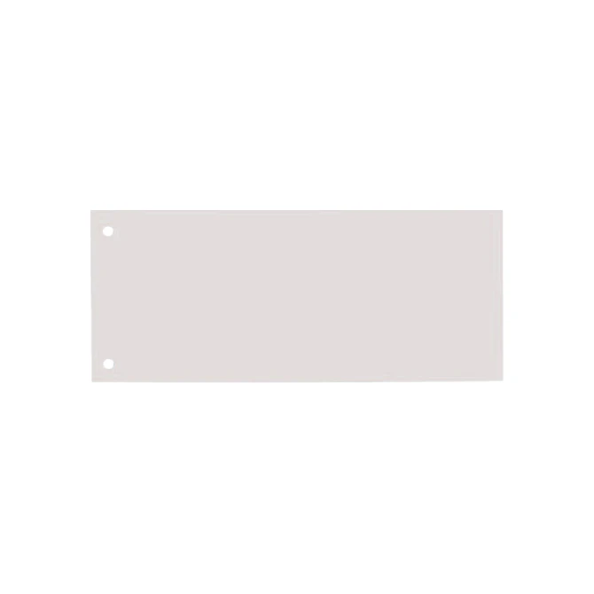 Scheidingsstrook Qbasic 225x120mm 50 stuks wit