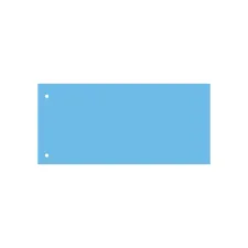 Scheidingsstrook Qbasic 240x105mm 50 stuks blauw