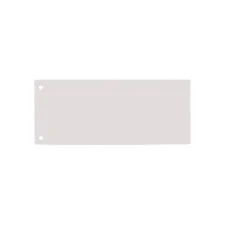 Scheidingsstrook Qbasic 240x105mm 50 stuks wit
