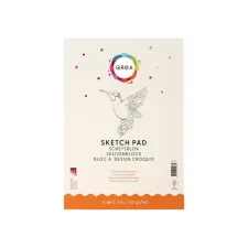 Schetsblok Qrea A4 24 vel 120gr gelijmd