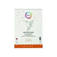 Schetsblok Qrea A4 24 vel 120gr spiraal