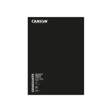 Schetsboek Canson Graduate 20vel 140gr A4 wit