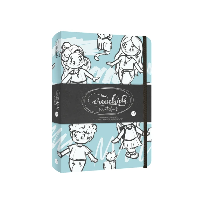 Schetsboek CreaChick Blue