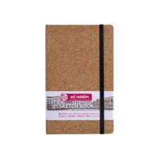 Schetsboek Talens Art Creation 80 witte vellen 140gr 130x210mm kurk
