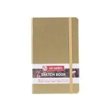 Schetsboek Talens Art Creation 80 witte vellen 140gr 130x210mm witgoud