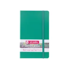 Schetsboek Talens Art Creation 80 witte vellen 140gr 130x210mm woudgroen