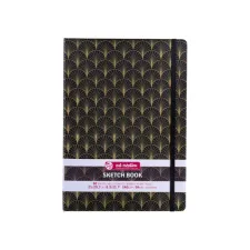 Schetsboek Talens Art Creation 80 witte vellen 140gr 210x297mm art deco