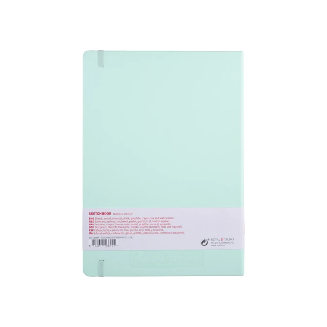 Schetsboek Talens Art Creation 80 witte vellen 140gr 210x297mm frisse munt