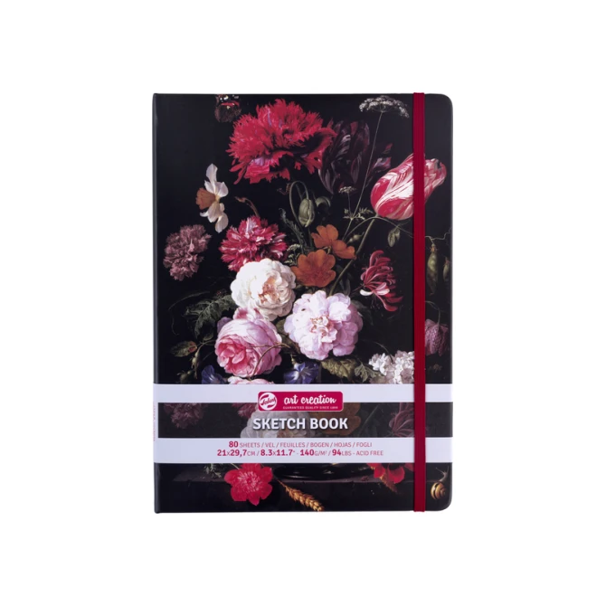 Schetsboek Talens Art Creation 80 witte vellen 140gr 210x297mm stilleven