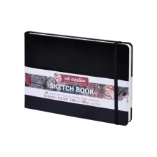 Schetsboek Talens Art Creation zwart 21x15cm 140gr 80vel