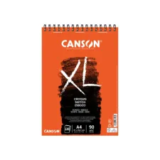 Schetspapier Canson XL Sketch 120vel 90gr A4 ivoorwit