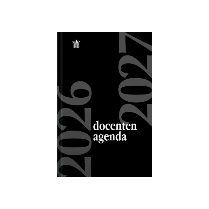 Schoolagenda 2026-2027 Ryam docenten 7dagen/2pagina's zwart
