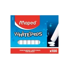 Schoolbordkrijt Maped White'Peps doos á 100 stuks wit