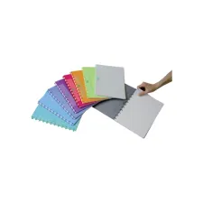 Schrift Adoc A4 ruit 5x5mm 144 pagina's 90gr assorti
