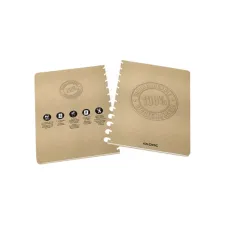 Schrift Adoc BIO A4 ruit 5x5mm 144 pagina's 90gr kraft