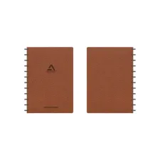 Schrift Adoc Business A4 ruit 5x5mm 144 pagina's 90gr bruin