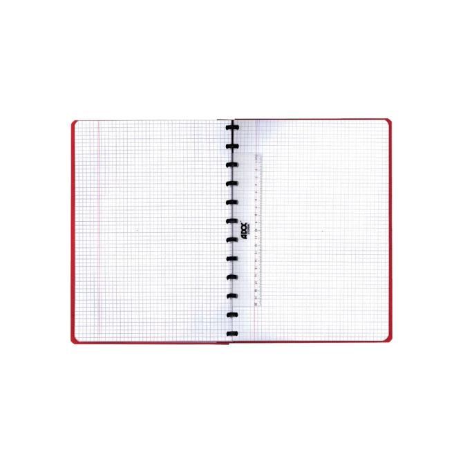 Schrift Adoc Classic A4 ruit 5x5mm 144 pagina's 90gr assorti
