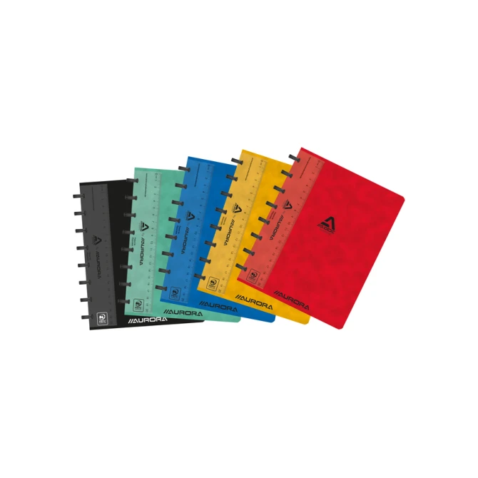 Schrift Adoc Classic A5 ruit 5x5mm 144 pagina's 90gr assorti
