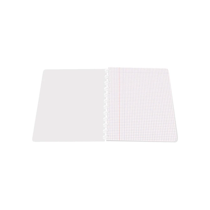 Schrift Adoc Ocean Waste Plastics A4 ruit 5x5mm 144 pagina's 90gr