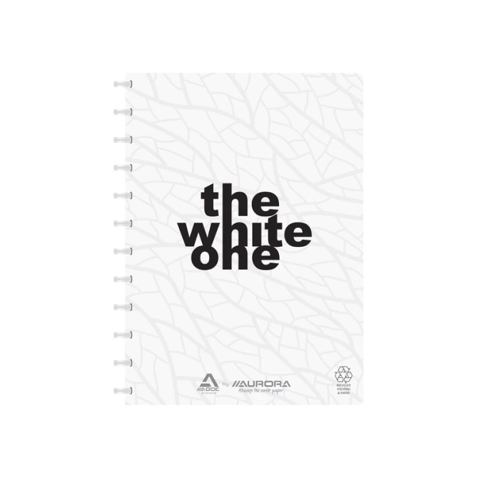 Schrift Adoc Recycled A4 blanco 144 pagina's 80gr wit