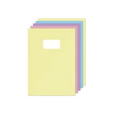 Schrift Kangaro A4 ruit 10mm 160 pagina's 60gr pastel assorti 5 stuks Schrift Kangaro A4 ruit 10mm 160 pagina's 60gr pastel assorti 5 stuks