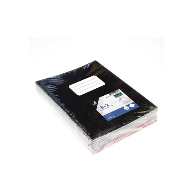 Schrift Kangaro A5 lijn 160 pagina's 60gr assorti pak à 10 stuks
