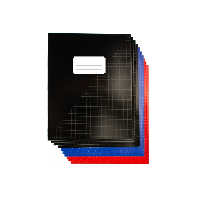 Schrift Kangaro A5 ruit 10mm 80 pagina's 60 gram assorti pak à 10 stuks