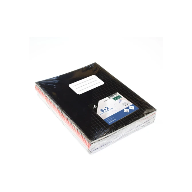 Schrift Kangaro A5 ruit 10mm 80 pagina's 60 gram assorti pak à 10 stuks