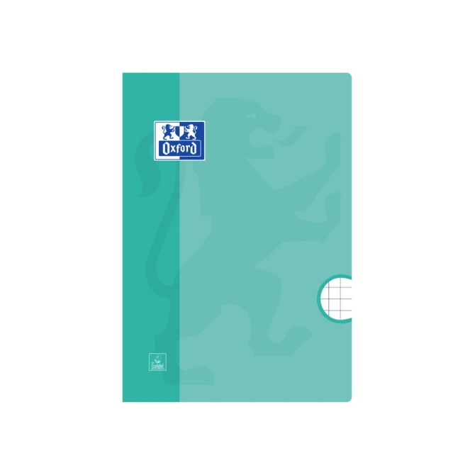 Schrift Oxford School A4 ruit 10x10mm 72 pagina's 80gr assorti
