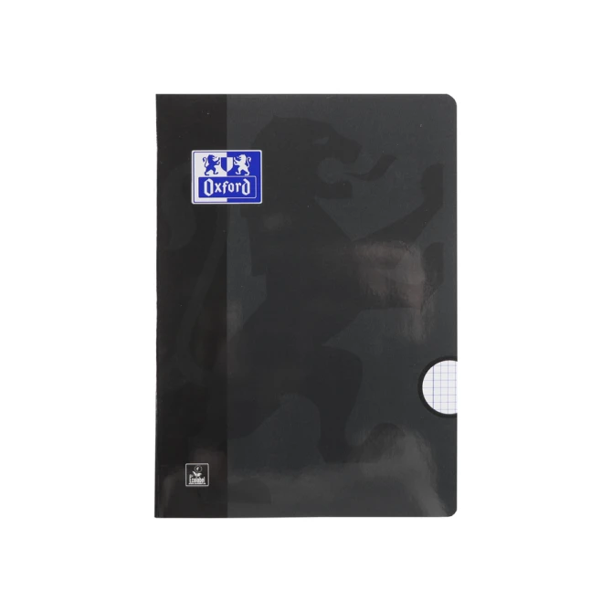 Schrift Oxford School A4 ruit 5x5mm 72 pagina's 80gr assorti