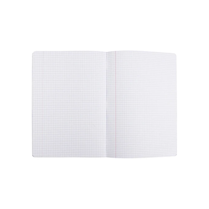 Schrift Oxford School A4 ruit 5x5mm 72 pagina's 80gr assorti