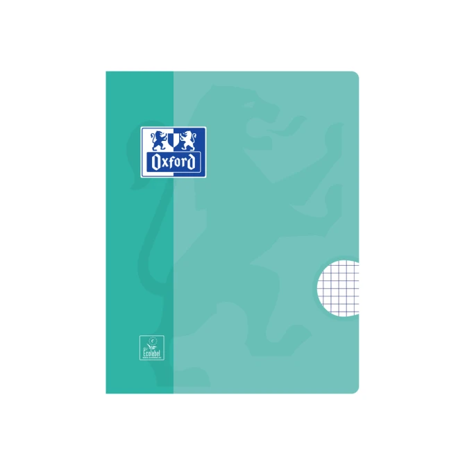 Schrift Oxford School A5 ruit 5x5mm 72 pagina's 80gr assorti