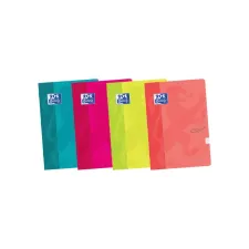 Schrift Oxford School Touch A5 lijn 72 pagina's 80gr assorti