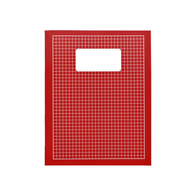 Schrift Qbasic 210x165mm ruit 5mm 80blz 70gr assorti