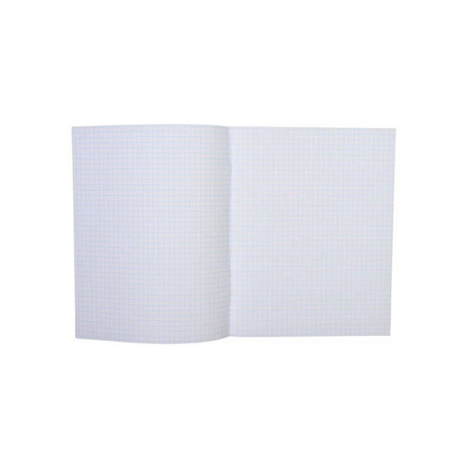 Schrift Qbasic 210x165mm ruit 5mm 80blz 70gr assorti