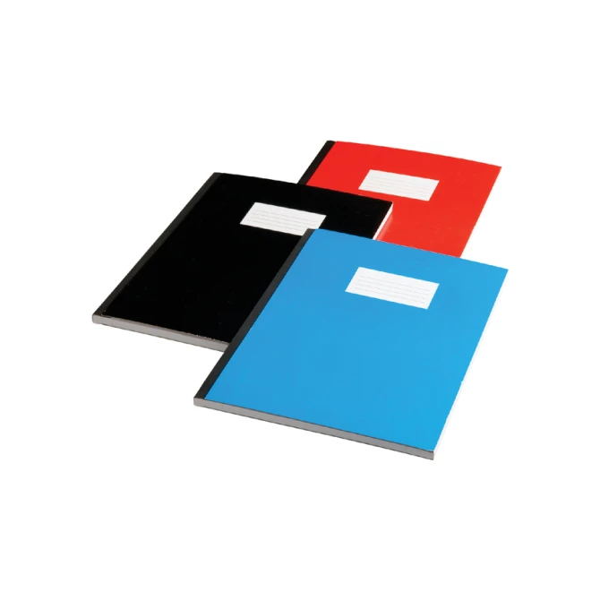 Schrift Qbasic met harde kaft A5 160blz lijn assorti