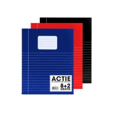 Schrift SOHO Basic A5 lijn 80 pagina's 70gr assorti 8+2 gratis