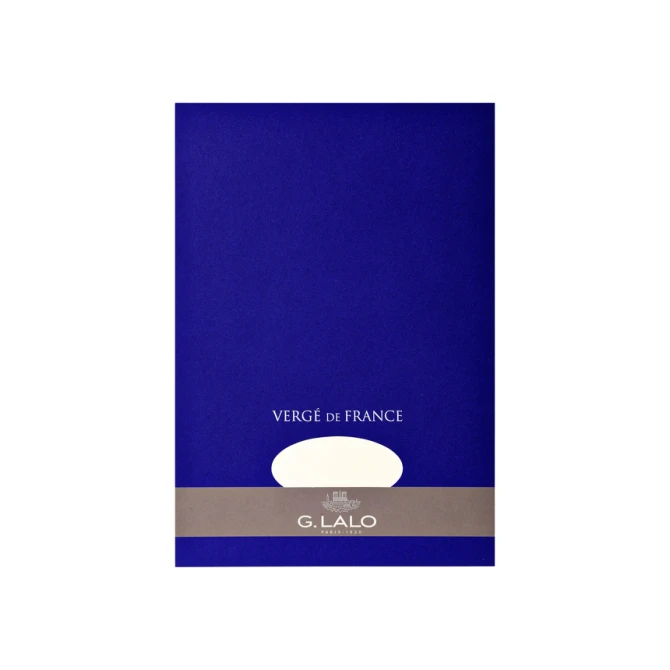 Schrijfblok Lalo A4 blanco 100 pagina's 100gr gevergeerd wit