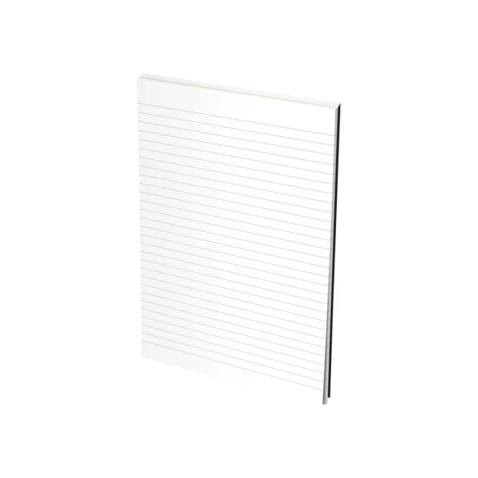 Schrijfblok Oxford Office Smart A4 lijn 50 vel 80-90gr zwart