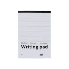 Schrijfblok Qbasic A4 lijn 160blz 60gr