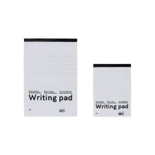 Schrijfblok Qbasic A5 lijn 160blz 60gr Schrijfblok Qbasic A5 lijn 160blz 60gr