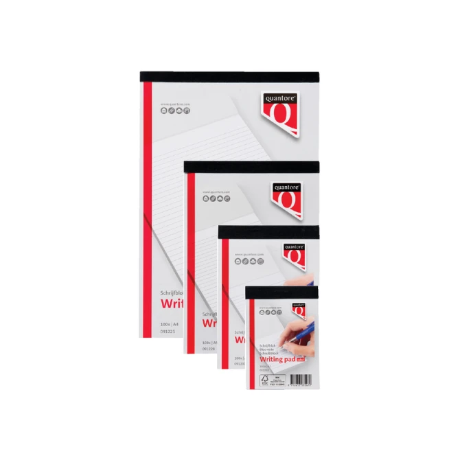 Schrijfblok Quantore A4 blanco 100vel 60gr
