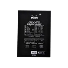 Schrijfblok Rhodia A4 dots 80 vel 80gr zwart Schrijfblok Rhodia A4 dots 80 vel 80gr zwart